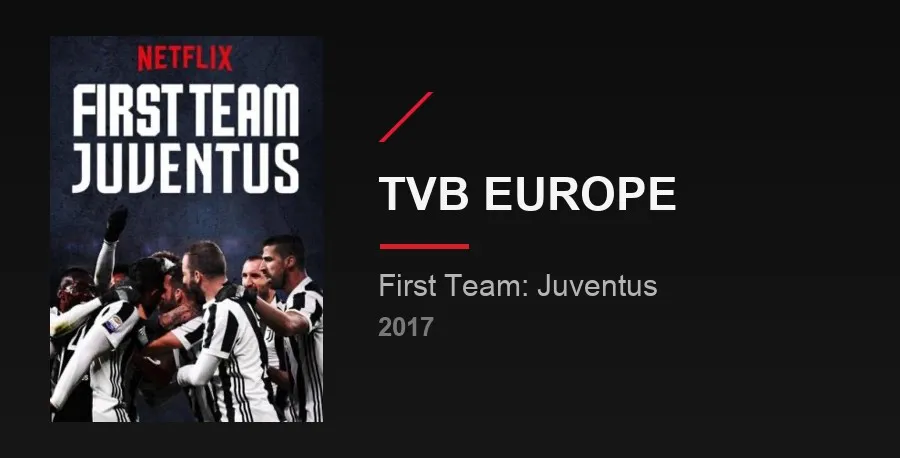 TVB Europe — First Team: Juventus